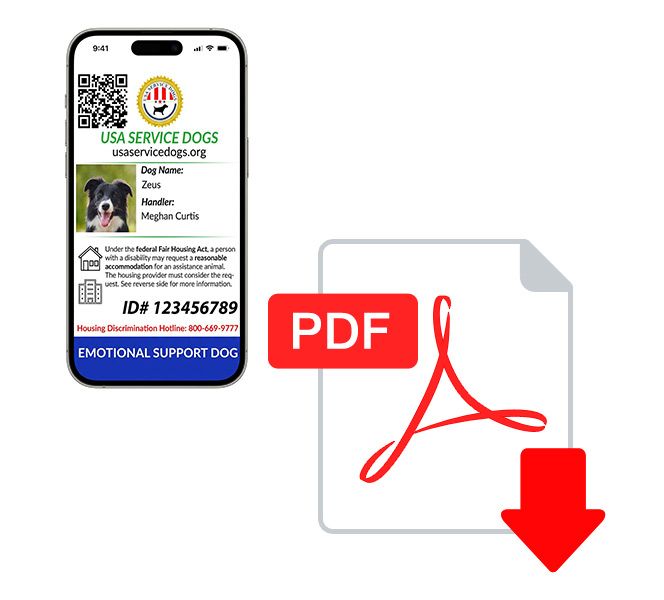 Instant Emotional Support Dog Registration Kit