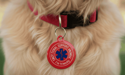 Limited Edition Emotional Support Dog Tag