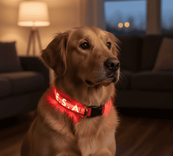 LED Emotional Support Dog Collar